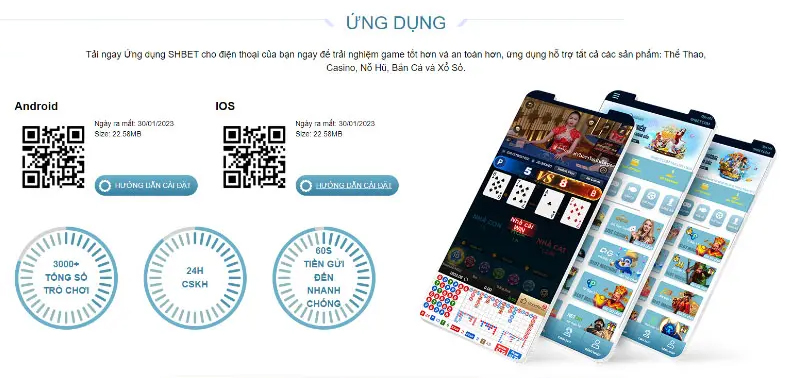 Giá trị vượt trội khi trải nghiệm trên app SHBET