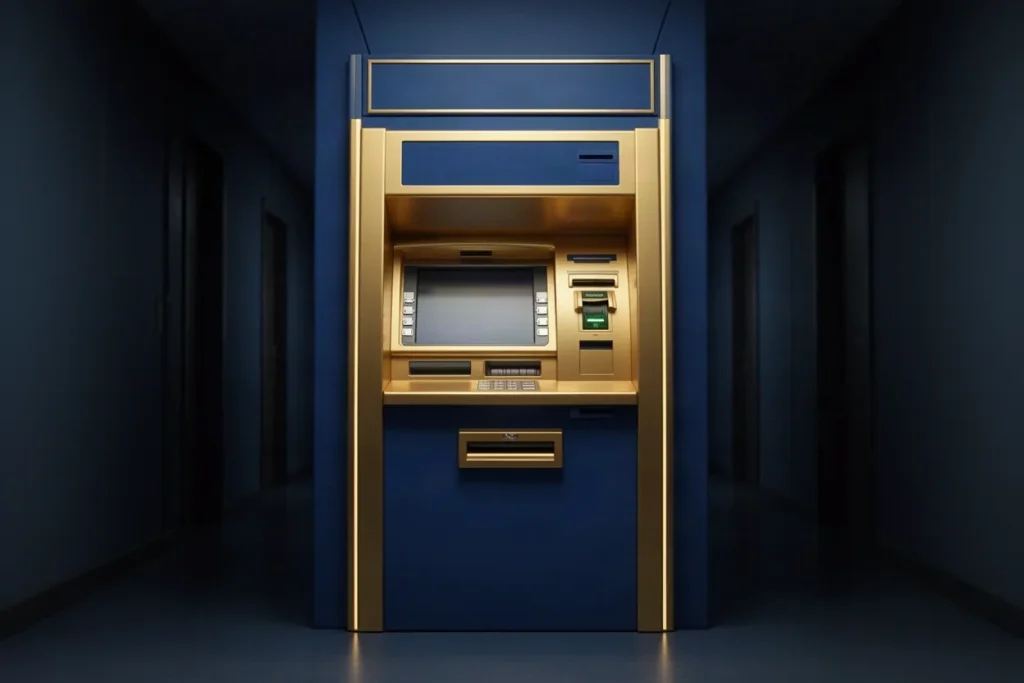 Ảnh minh hoạ cây ATM cho mục rút tiền hướng dẫn SHBET88